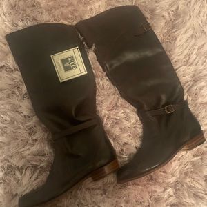 Frye Dark brown Dorado Riding Boots